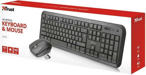 Trust kit tastiera mouse - kit,