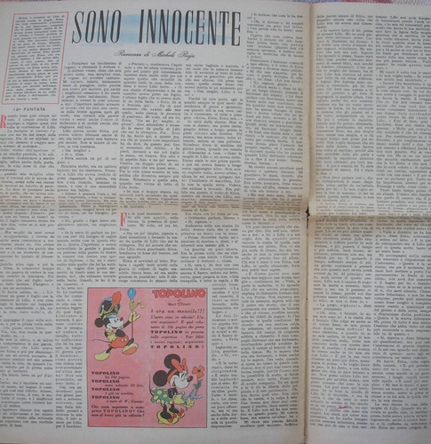 Topolino pubblicita mondadori - pubblicita,