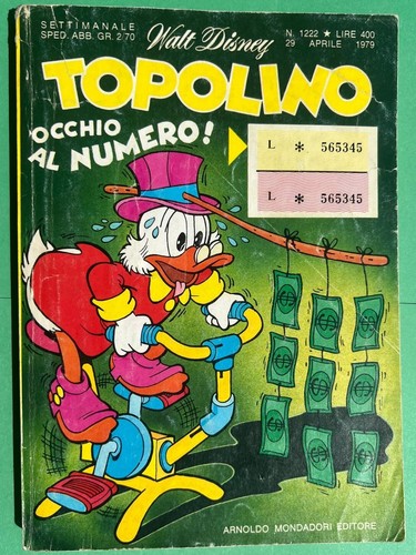 Topolino 1222 molto buono - #,