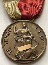 Medaglia Divisione Gavinana 1935 1936 Adua Ueri  Scire Semien