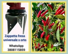 Testina  Zappetta Fresa  universale per tutti i decespugliatori per il tuo orto.