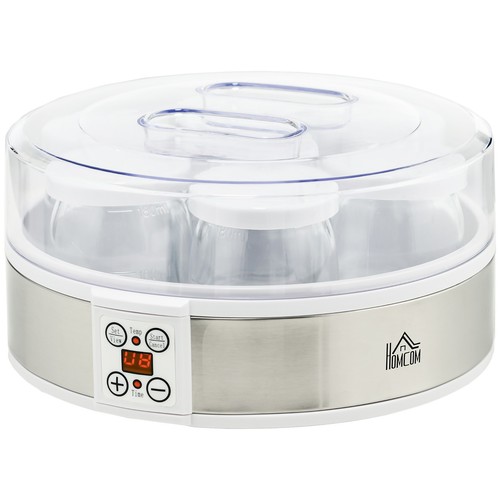 Homcom yogurtiera 20w 5l - homcom,