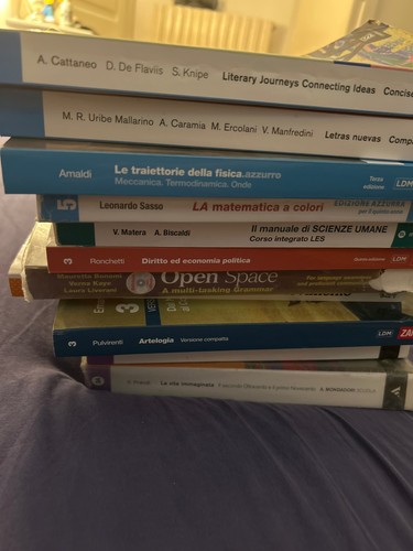 Lotto libri scolastici - 10,