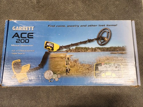 Garrett ace 200 metal detector - ace,