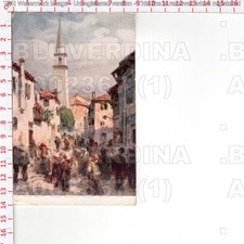 A2367 ILLUSTRATORE CARGNEL GIORNO DI FESTA 1920 ARS NOVA