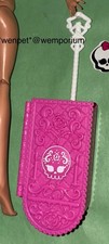 Monster High Skelita Calaveras Scaris valigia trolley valigia accessori bambola ottime condizioni