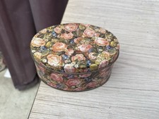 Vintage Scatola Latta Con