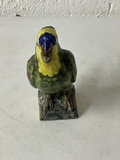 Angelo Minghetti Pappagallo Terracotta Italia Bologna Pappagallo Caraffa Versatore Brocca