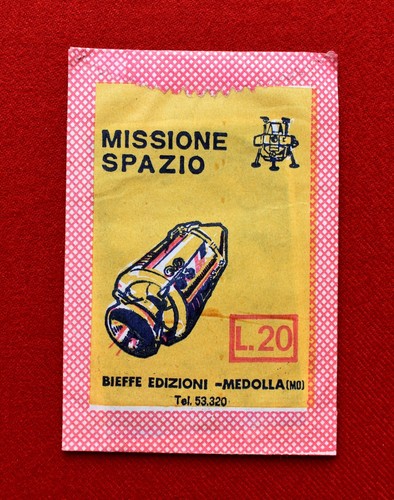 Missione spazio bustina di - missione,
