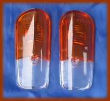 ALFA ROMEO GIULIA SPRINT GT SCALINO - 2 PLASTICHE FANALI FRECCE BICOLORE