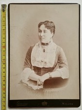 Albumina Vecchia Foto Ritratto