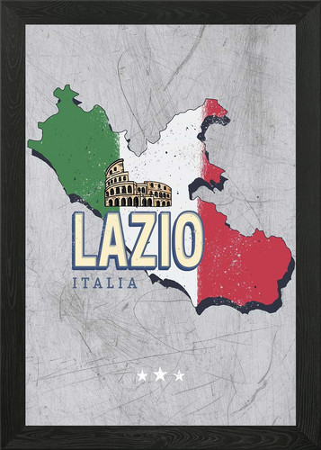 Lazio italy region map - lazio,
