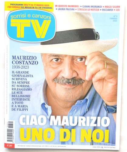 Sorrisi canzoni11 2023 - tv, e