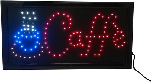 Insegna luminosa led - led, con
