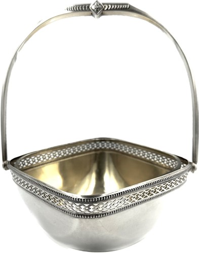 Cestino argento 800 - cestino,