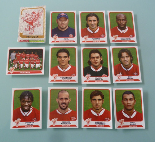 Perugia lotto figurine - 12,