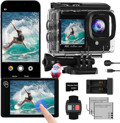 Action cam doppio - a,