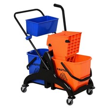 HOMCOM Carrello Pulizie da 26L