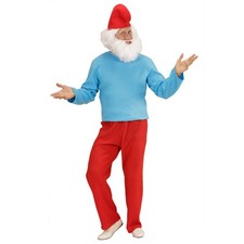 Papa Schlumpf Kostüm Zwerg