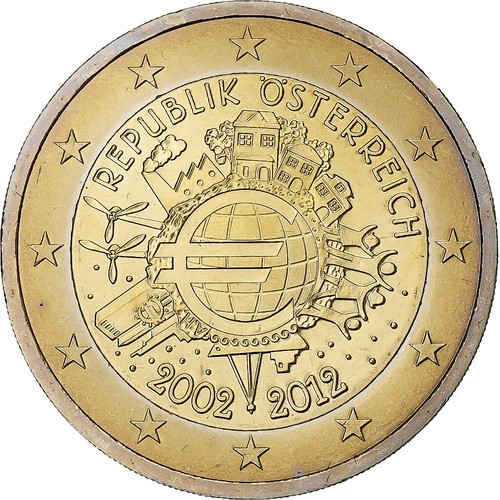 1260044 austria 2 euro - austria,,