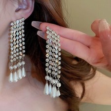 Orecchini pendenti con perno