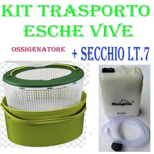 Kit pesca secchio vivo - pesca,