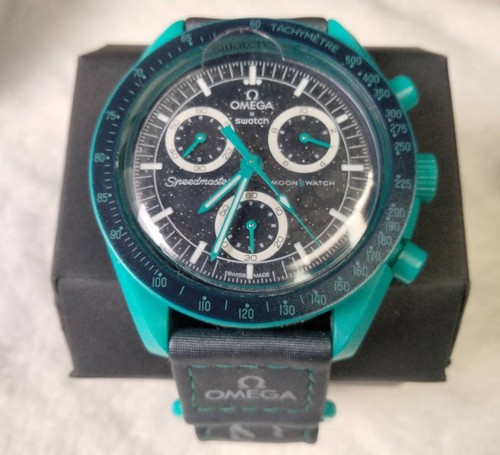 Swatch omega moonswatch - x,