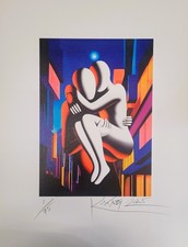 Mark Kostabi Serigrafia UV