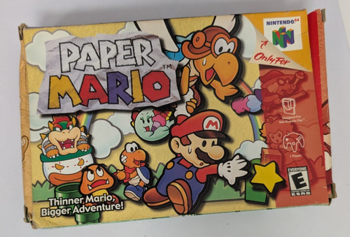 Paper mario for nintendo - paper,