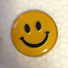 Smile Acid house Vintage Spilla Pin Badge in metallo anni 80