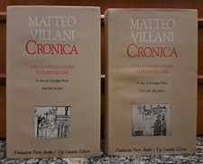 Villani CRONICA GUANDA Fondazione Bembo 2 volumi