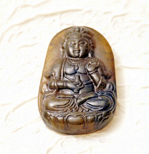 Antique Jade Buddha Sculpture