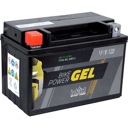 Ytx9 batteria gel - ytx9-bs, intact