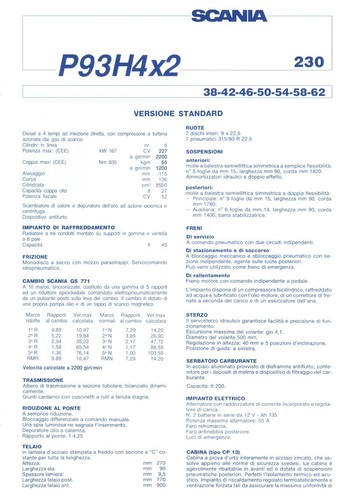 Opuscolo camion scania - camion,