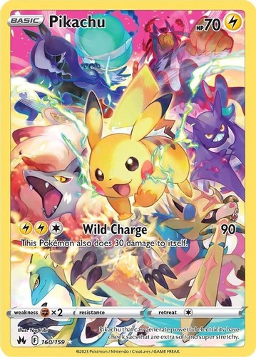 Pikachu 160 159 pokemon - 160/159,