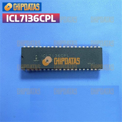 1pcs icl7136cpl adc digit - adc, a/d