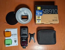 NIKON FLASH SB 910 + PARABOLA ANDOER - USATO