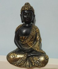  Statua Buddha resina 17cm Decorazione Meditazione Buddismo Statue Buddhism