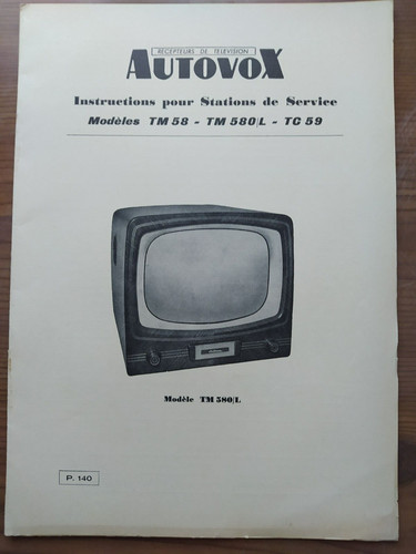 Autovox televisore 580 - autovox, tm