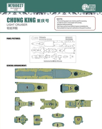 Adesivo aerografo hunter - adesivo,