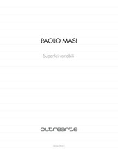 PAOLO MASI: CATALOGO DEL 2021