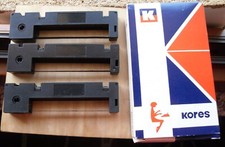 3 NASTRI PER CALCOLATRICE VECCHI DELLA KORES FUNZIONANTI ? 