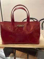 LOUIS VUITTON BORSA A MANO WILSHIRE PM BORSA CABASIN VERNICE ROSSA CON MONOGRAM