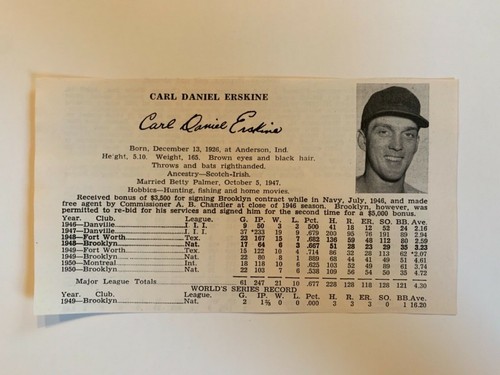 Pannello baseball 1951 1957 - 1951, &