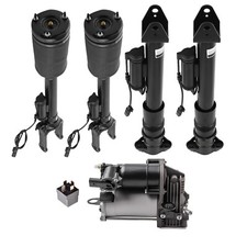 4x Sospensioni Ammortizzatori Struts + Compressore for Mercedes ML GL W164 X164