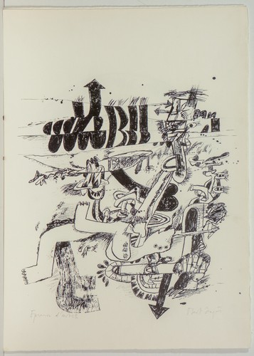 Bert jäger litografia e - jäger,, litografia,