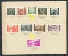 ISTRIA e LITORALE SLOVENO  - 1946 US (Catalogo Sassone n.° 51/60) DIFETTO LEGGI