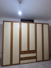 Armadio camera da letto 6 ante con cassetti