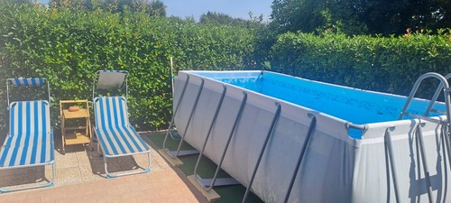 Piscina fuori terra - fuori, usata