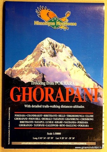Carta geografica ghorapani - geografica,